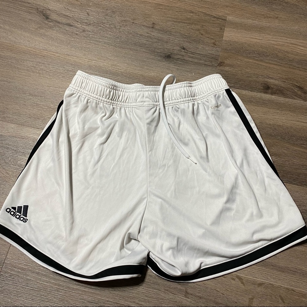 Adidas White Active Shorts